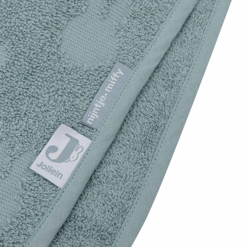 poncho de bain miffy jaquard Sea green