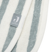 poncho de bain stripe sea green