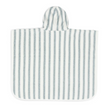 poncho de bain stripe sea green