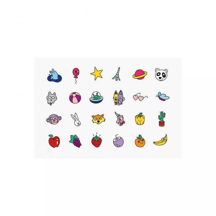 Coffret pop vernis et stickers nailmatic