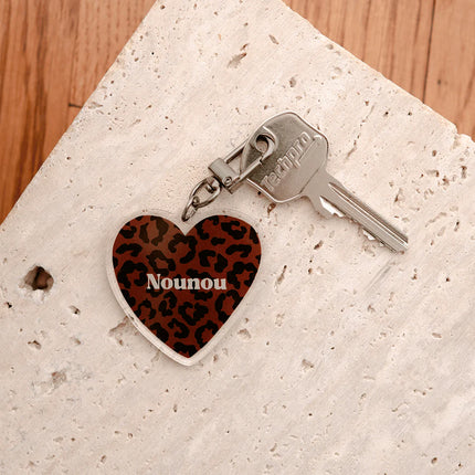Porte clefs nounou Mon Petit Léon
