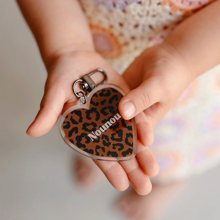 Porte clefs nounou Mon Petit Léon