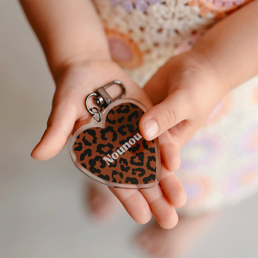 Porte clefs nounou Mon Petit Léon