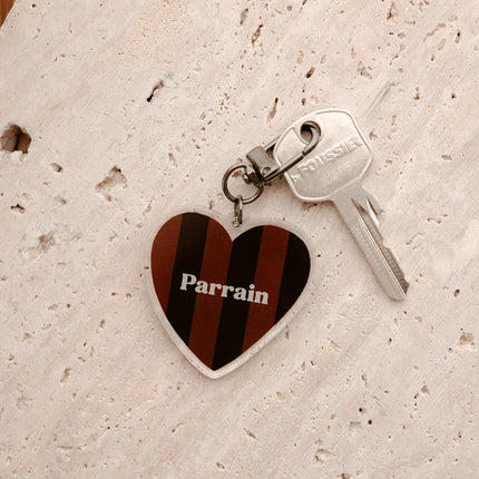 Porte clefs parrain mon petit léon
