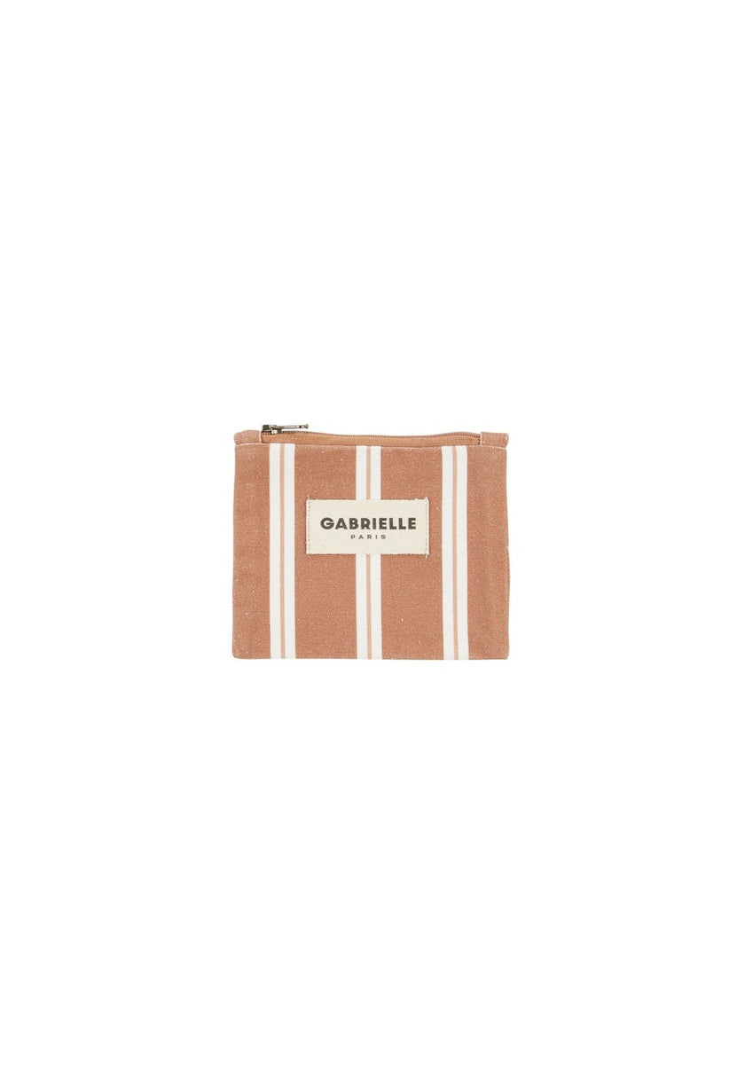 Porte-monnaie | Rayure Noisette