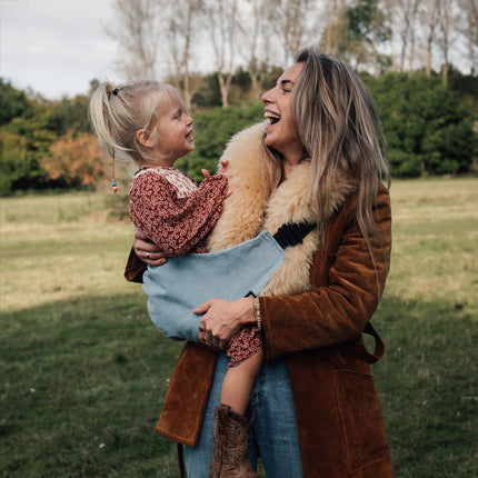 porte bebe denim