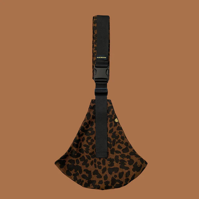 porte bebe leopard marron