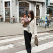 porte bebe café