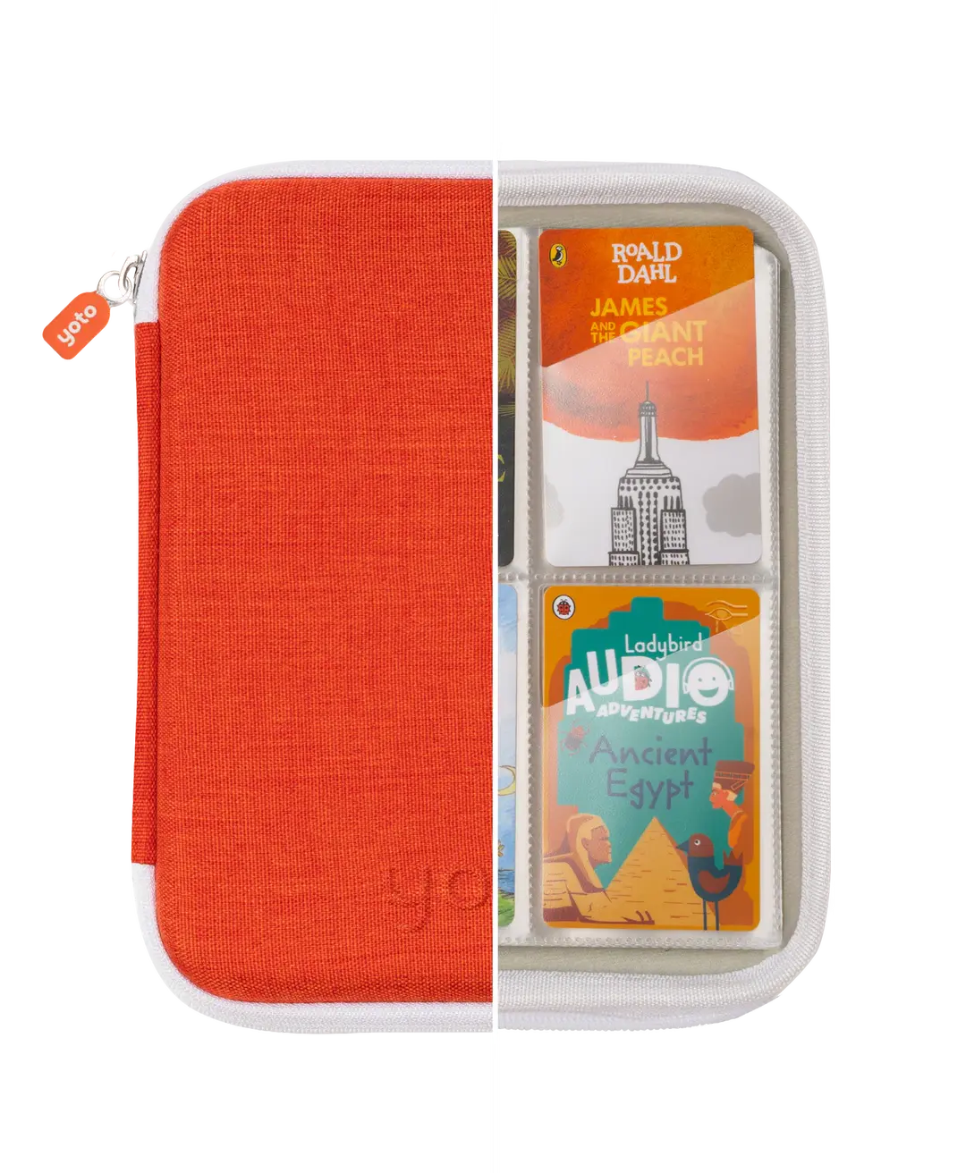 Porte cartes yoto orange