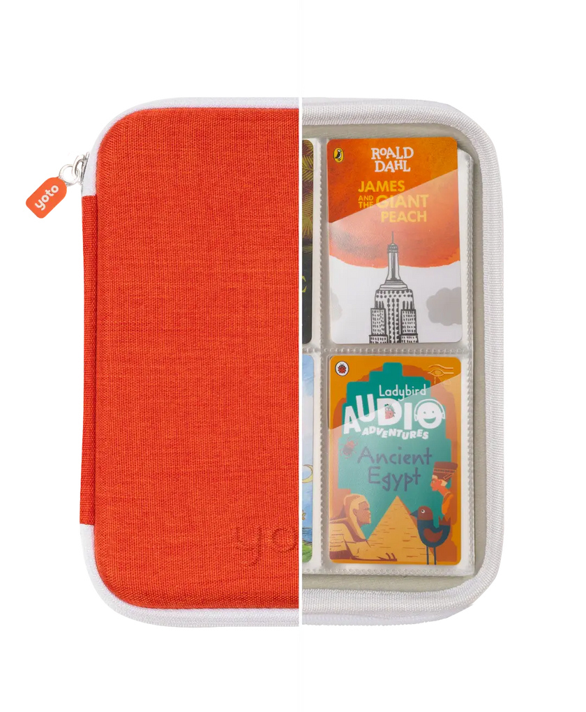 Porte cartes yoto orange