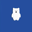 porte monnaie ours blanc
