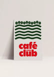 Poster café lovers club