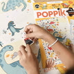 poster creatif dinosaures