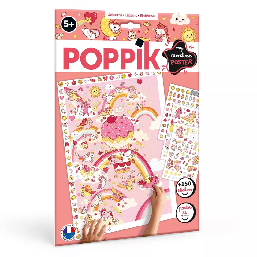 poster creatif licorne