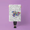 poster geant a colorier kitty
