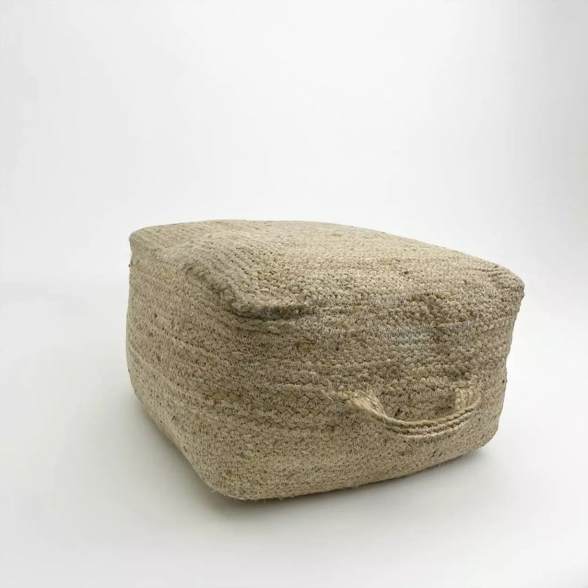 pouf en juste carré