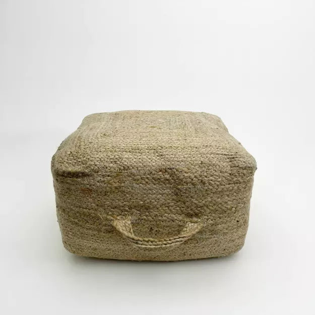 pouf en juste carré