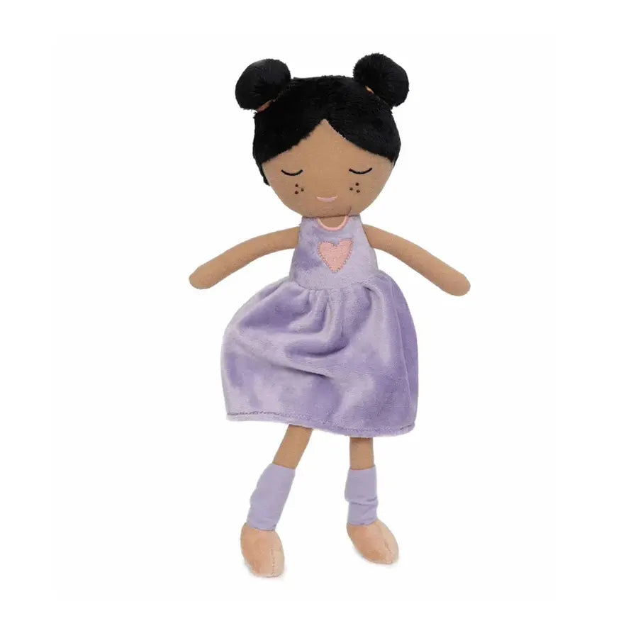 poupée robe violette