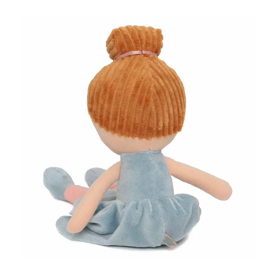 poupée robe bleu