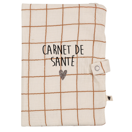 Protège carnet de santé | Gaze de coton