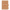 Protège carnet uni en gaze de coton camel rayures fines