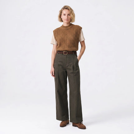 Pull sans manches | Lunania camel