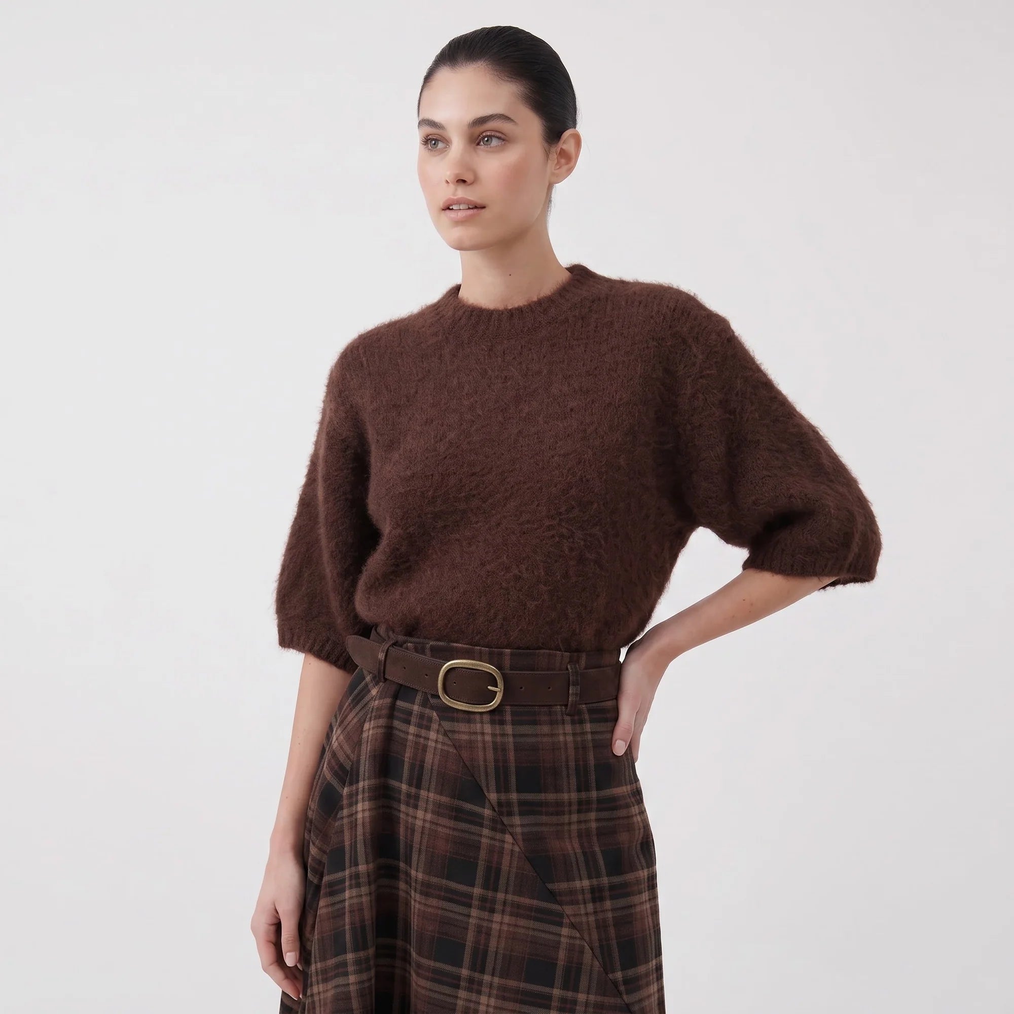 Pull Lycie marron Artlove
