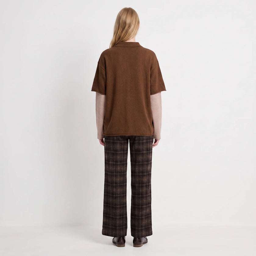 Pull mareline Artlove marron