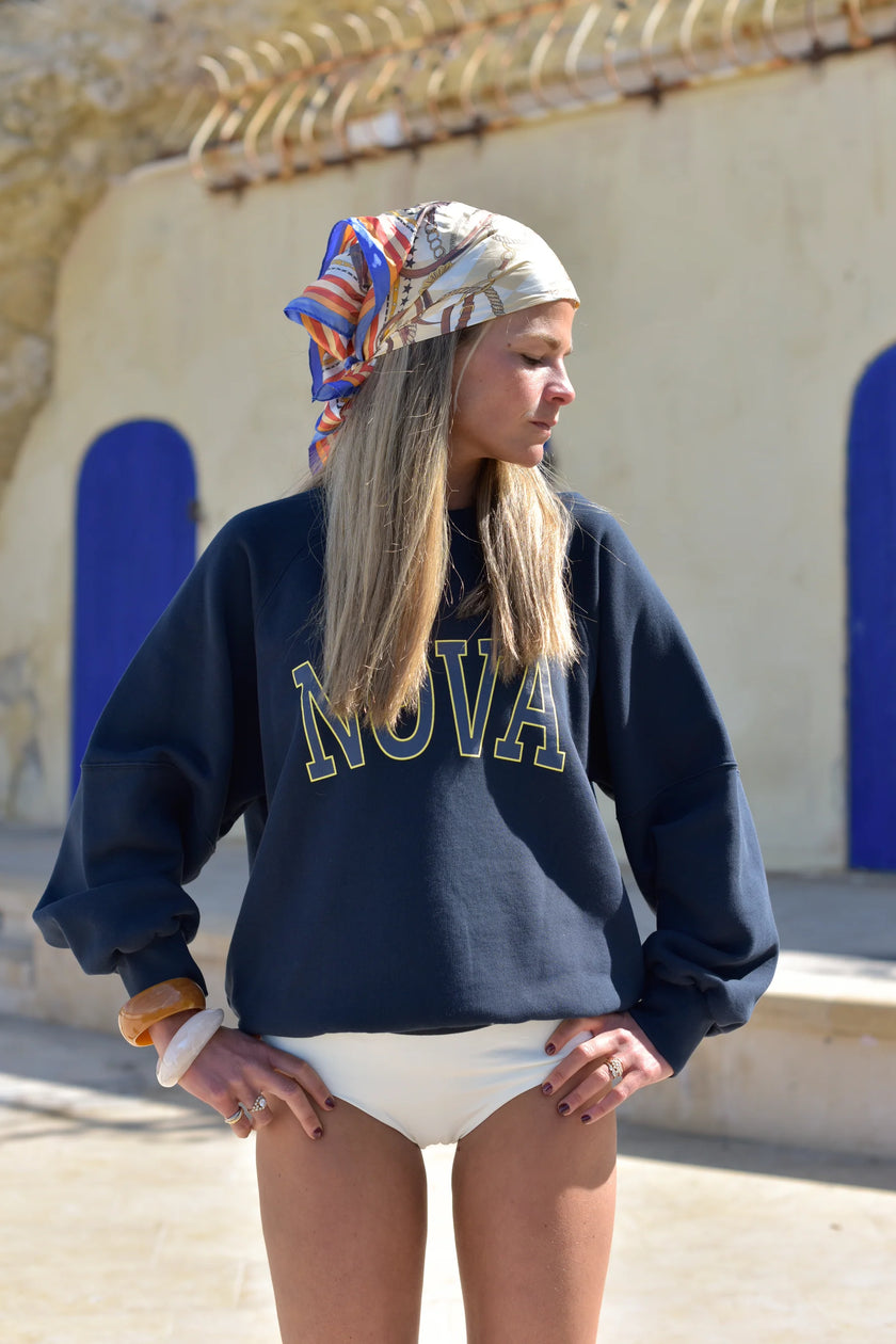 Pull JOSEPH NOVA Hortense bleu marine