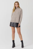 Pull taupe