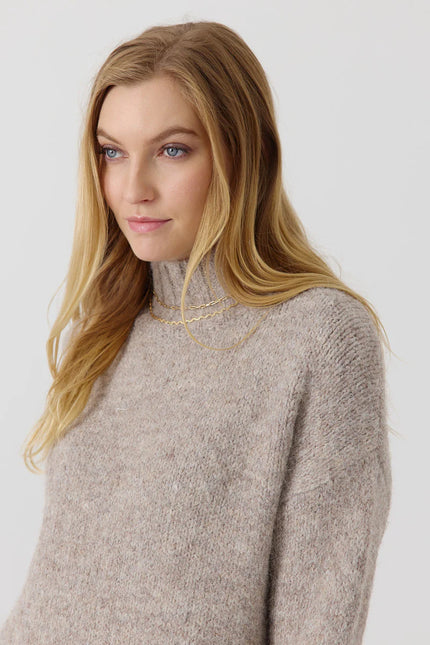 Pull taupe