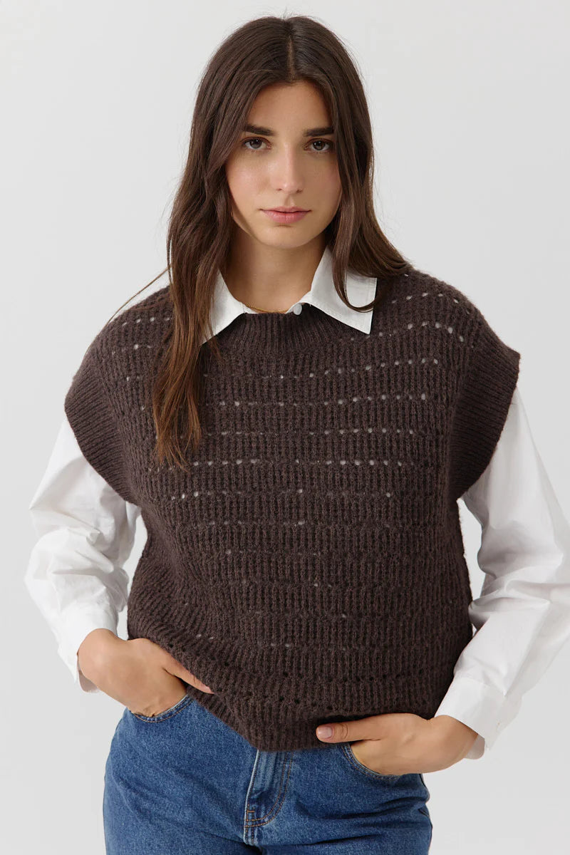 Pull marron
