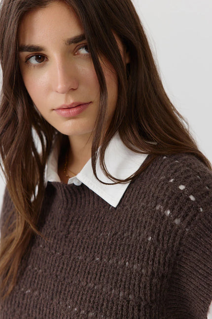 Pull marron