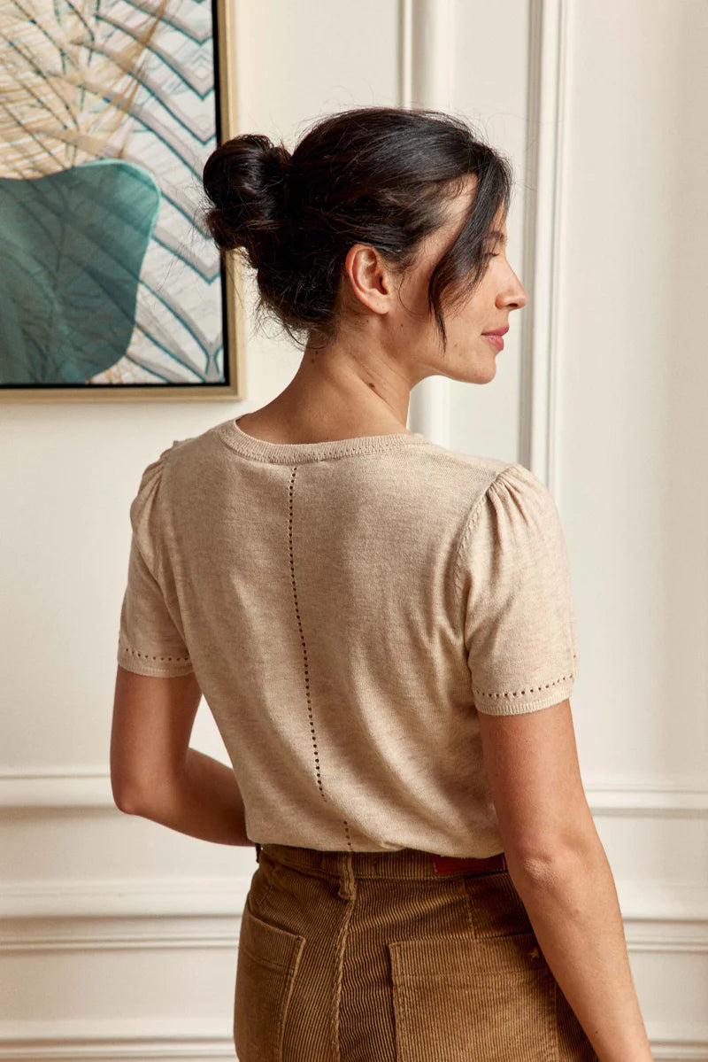 Pull beige