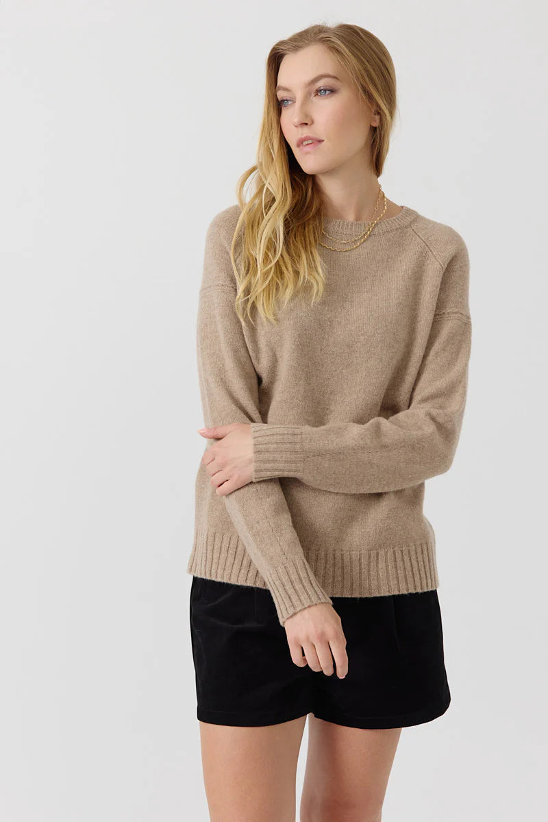 Pull Anselma taupe
