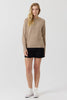 Pull Anselma taupe