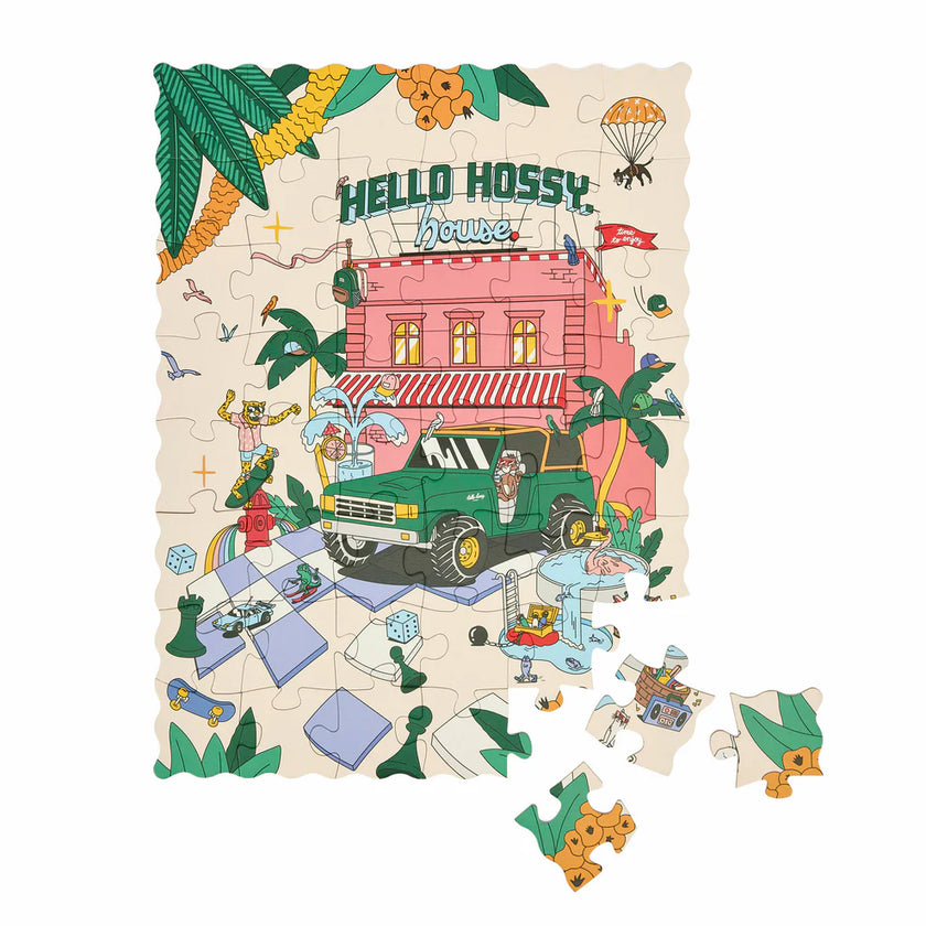 Puzzle Hello Hossy House