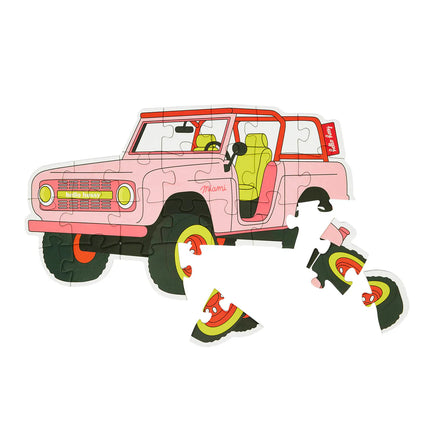 Puzzle On the Road