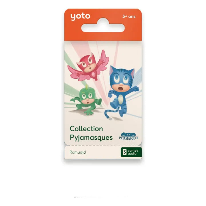 Cartes collection pyjamasques yoto
