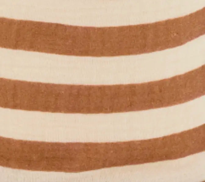 Tour de cou rayures larges