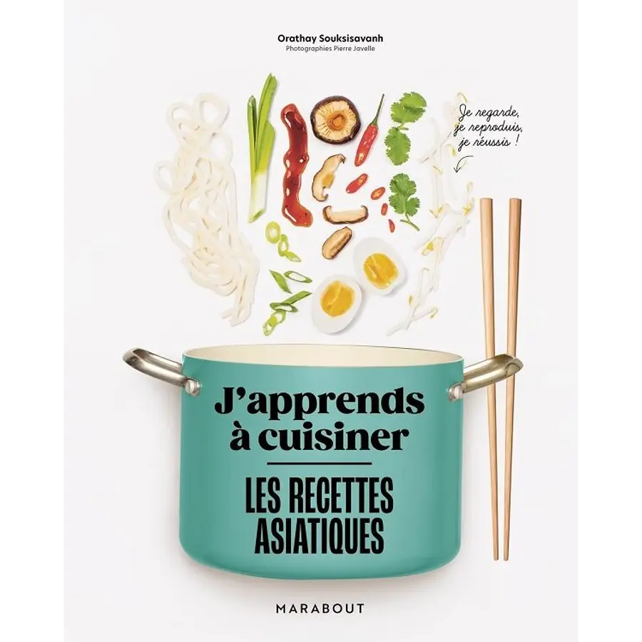 Livre de recette asiatiques Marabout