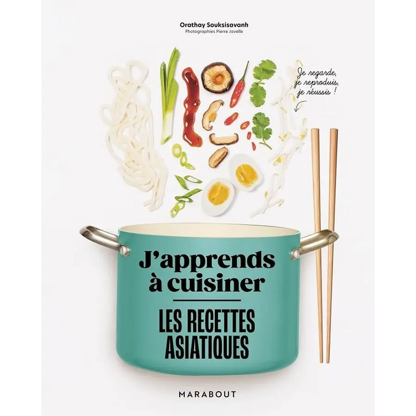 Livre de recette asiatiques Marabout