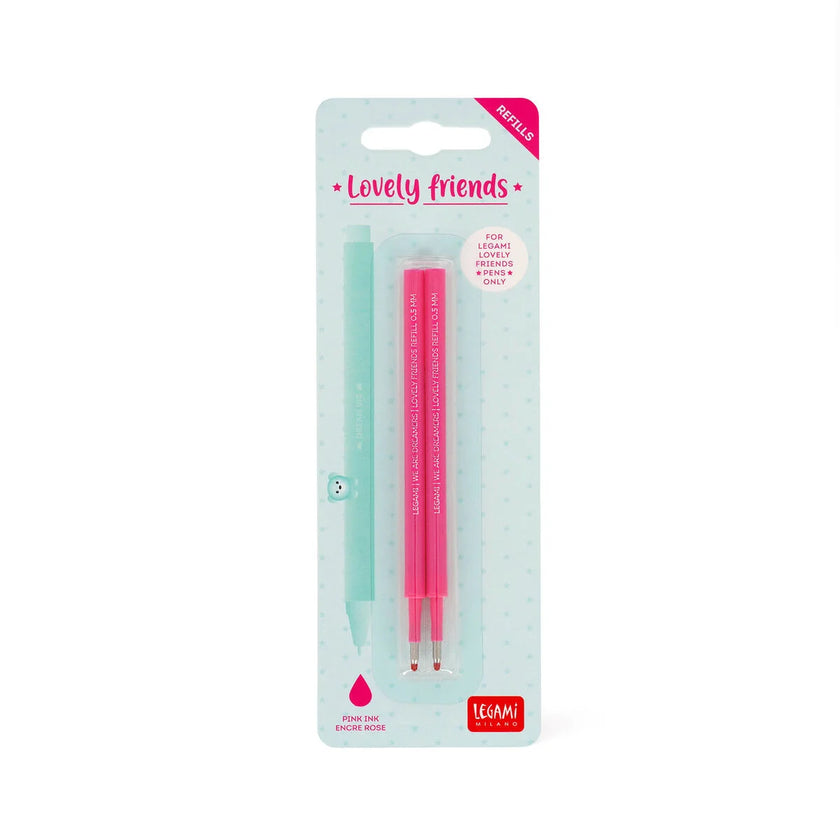 Recharge stylo legami lovely friends rose