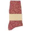 Chaussettes ESCUYER - MELANGE BLEND SOCKS - rouge/rose
