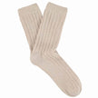 Chaussettes ESCUYER - CASHMERE CREW - rose