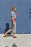 Robe alexia grise hortense