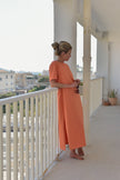 Robe Alexia Orange hortense 