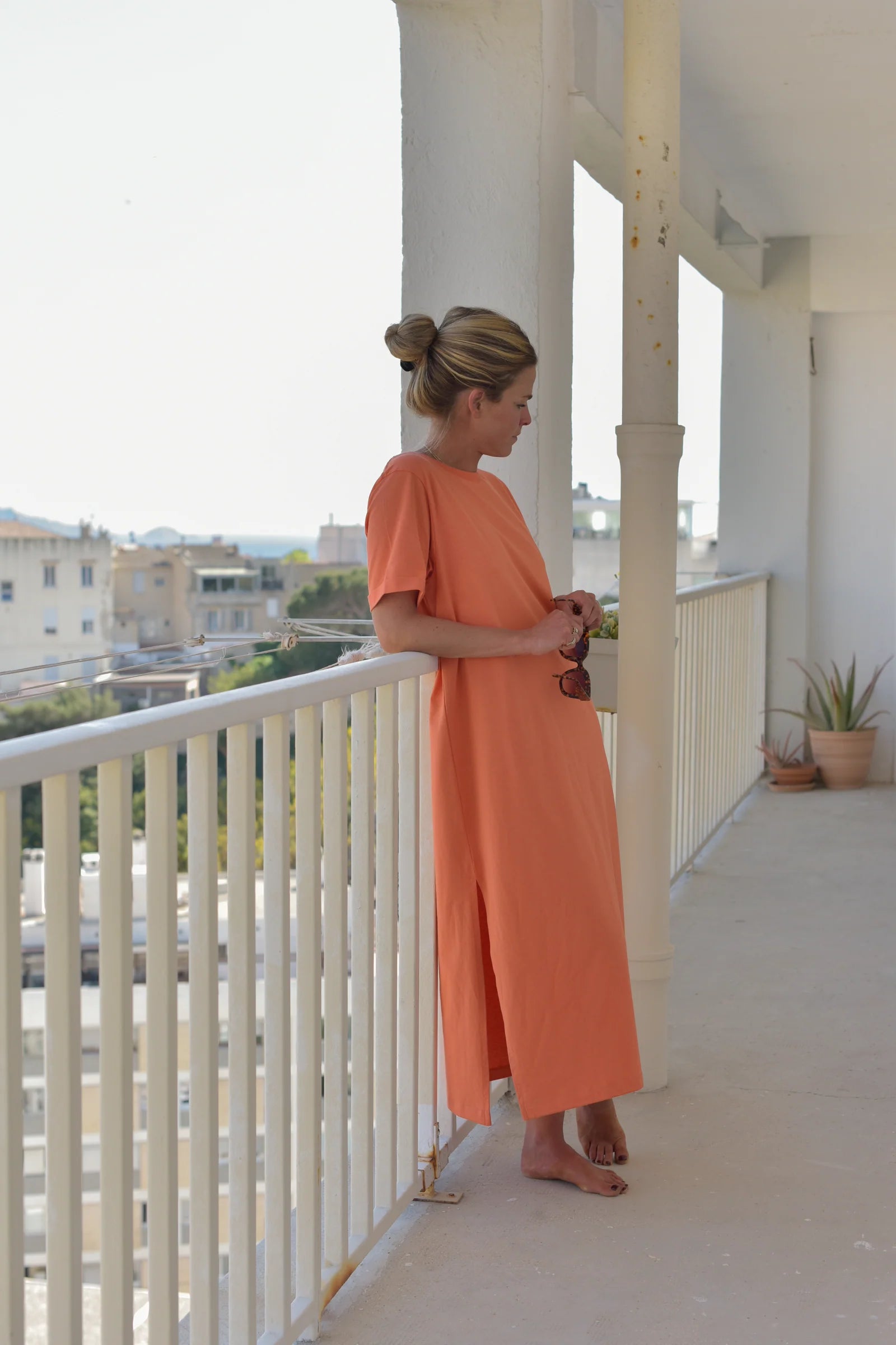 Robe Alexia Orange hortense 