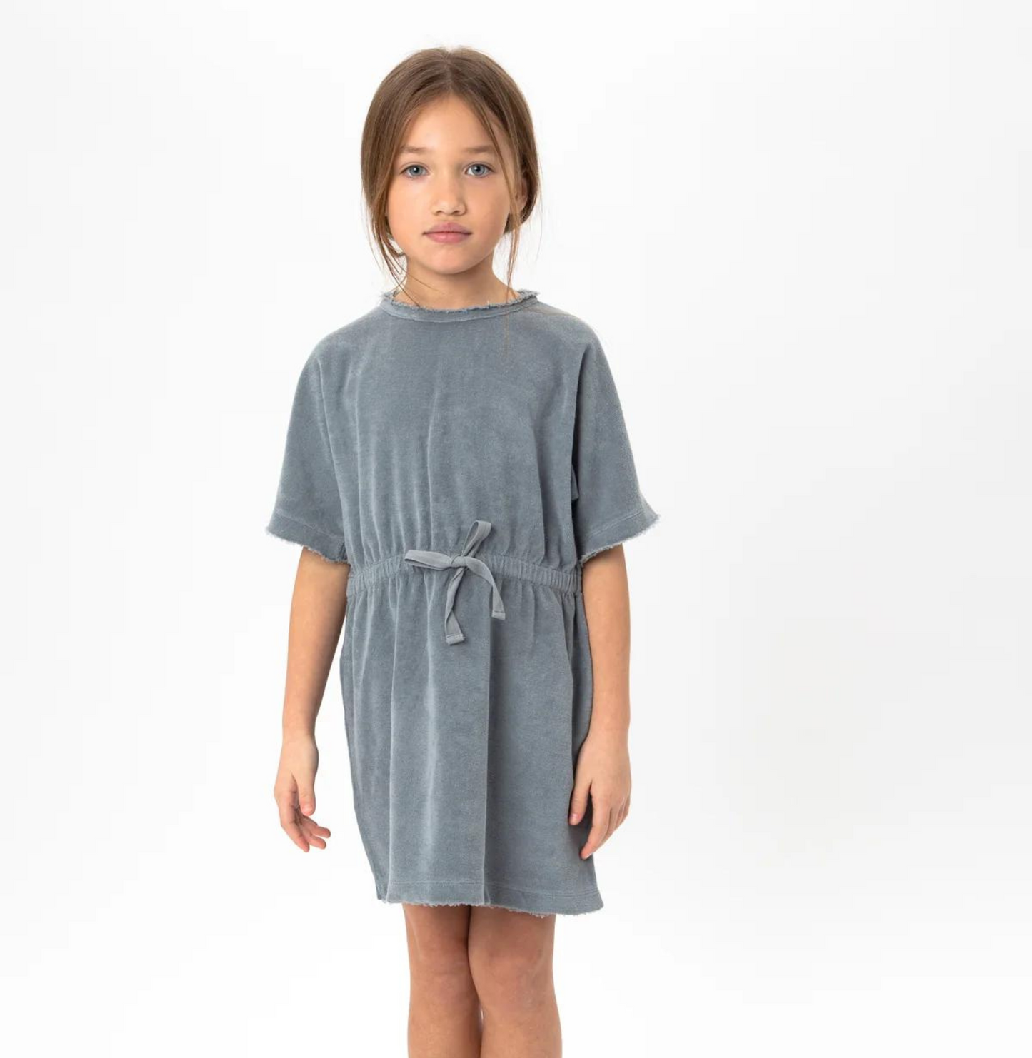 robe bleu gris