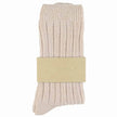 Chaussettes ESCUYER - CASHMERE CREW - rose